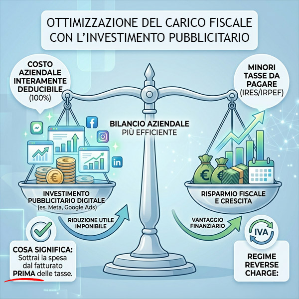Il budget pubblicitario: il vantaggio dal punto di vista fiscale
